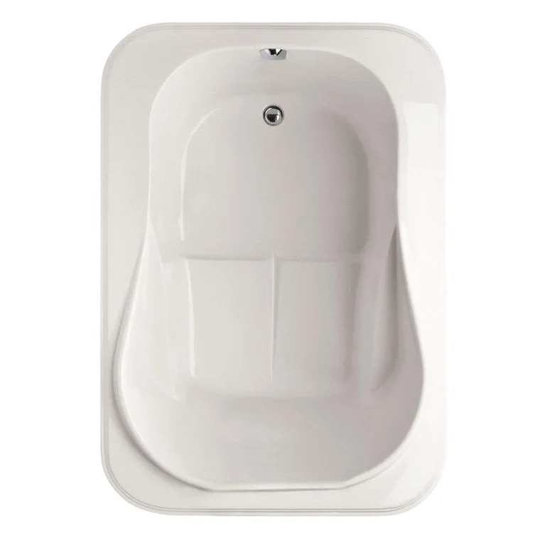 Air Tub Designer Collection Cassi Drop-In White Rectangle 6 Jet Acrylic 60 x 42 x 26 Inch