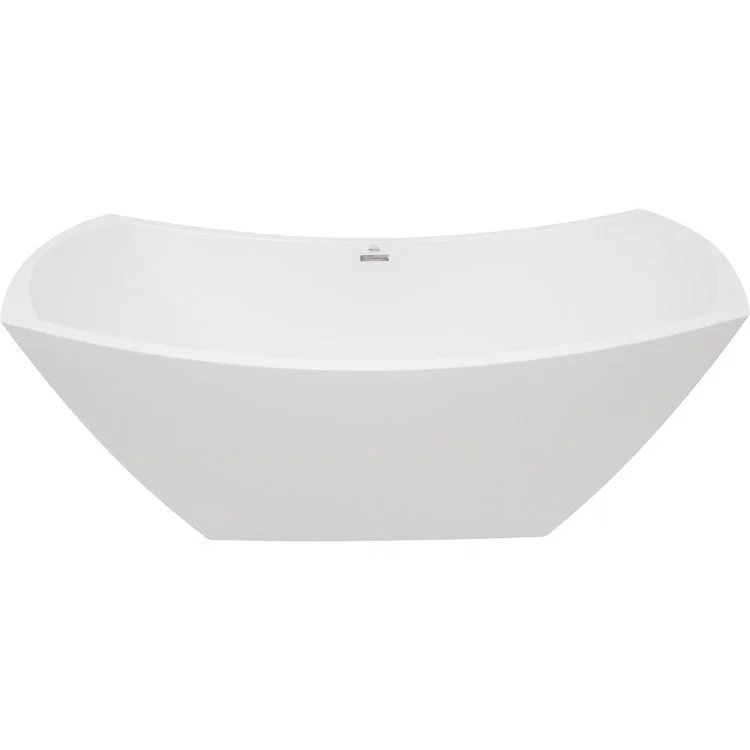 Air Tub Metro Collection Denali Freestanding Almond Rectangle Hydroluxe SS 68 x 36 x 27 Inch