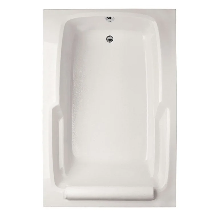 Air Tub Designer Collection Duo Drop-In White Rectangle 8 Jet Acrylic 66 x 42 x 19 Inch