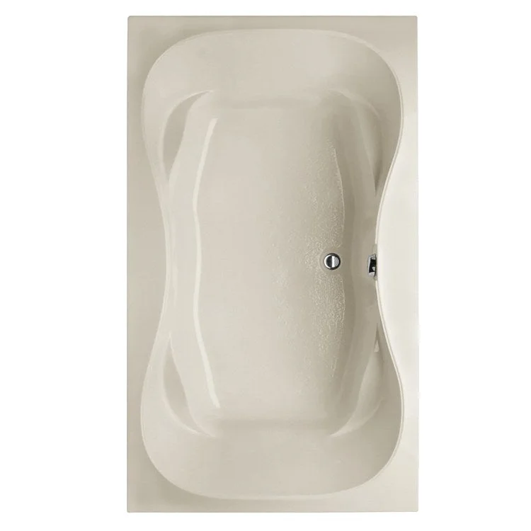 Air Tub Designer Collection Evansport Drop-In Bone Rectangle 8 Jet Acrylic 60 x 42 x 20-1/2 Inch