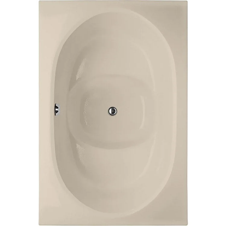 Air Tub Designer Collection Fuji Drop-In Almond Rectangle/Round 8 Jet Gelcoat 60 x 40 x 32 Inch