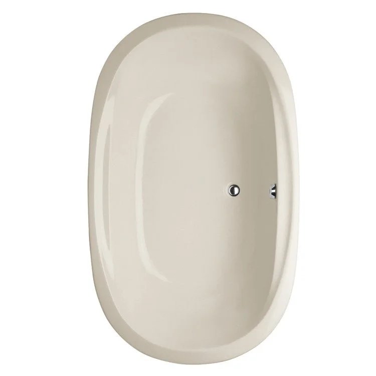 Air Tub Designer Collection Galaxie Drop-In Biscuit Oval 6 Jet Acrylic 60 x 38 x 19 Inch