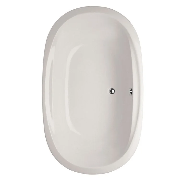 Air Tub Designer Collection Galaxie Drop-In Biscuit Oval 6 Jet Acrylic 66 x 42 x 19 Inch