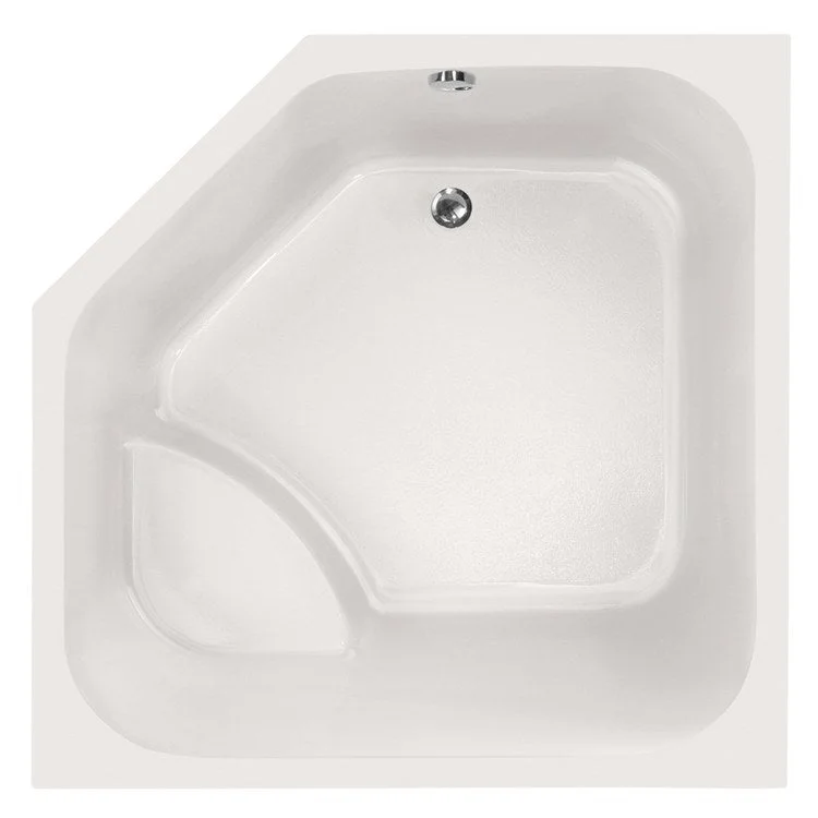 Air Tub Designer Collection Katarina Drop-In White Corner 10 Jet Acrylic 69 x 69 x 26 Inch