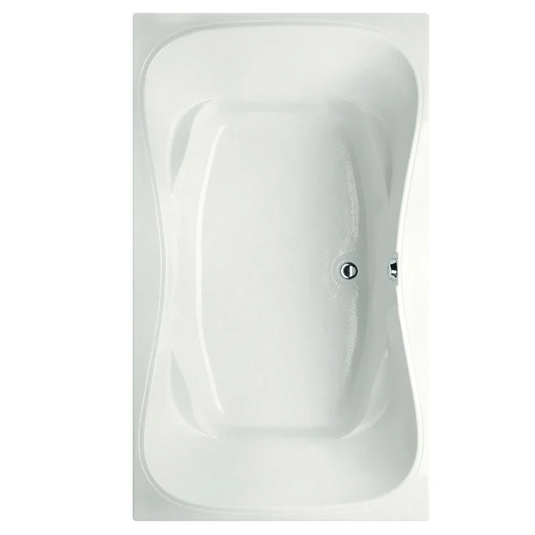 Air Tub Designer Collection Monterey Drop-In White Rectangle 8 Jet Acrylic 60 x 42 x 24-3/4 Inch