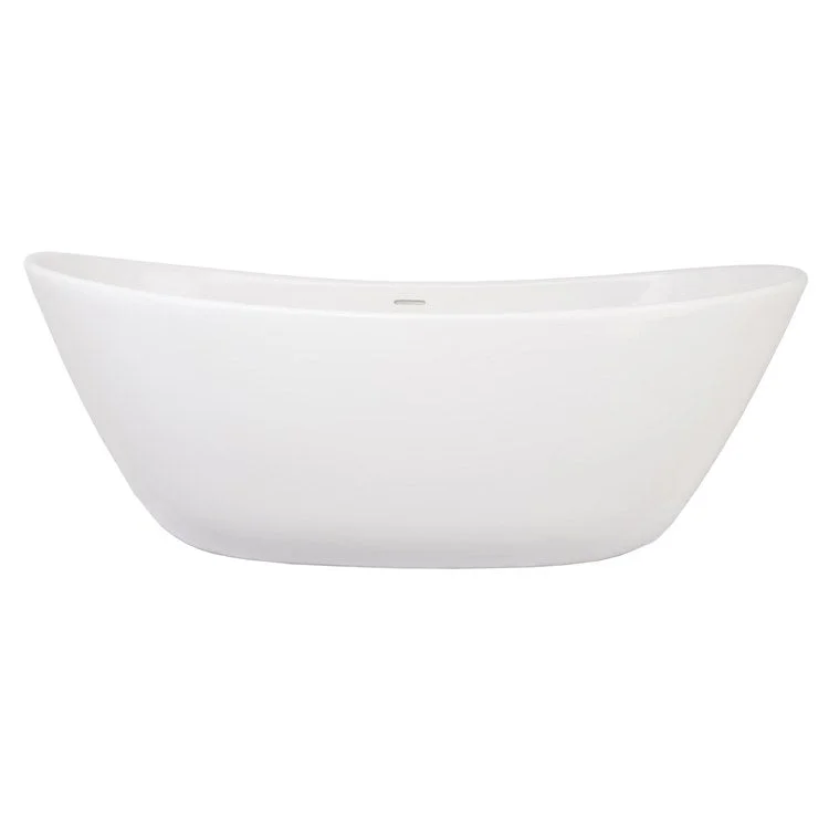 Air Tub Metro Collection Marquis Freestanding Almond Oval Hydroluxe SS 59 x 32 x 23 Inch