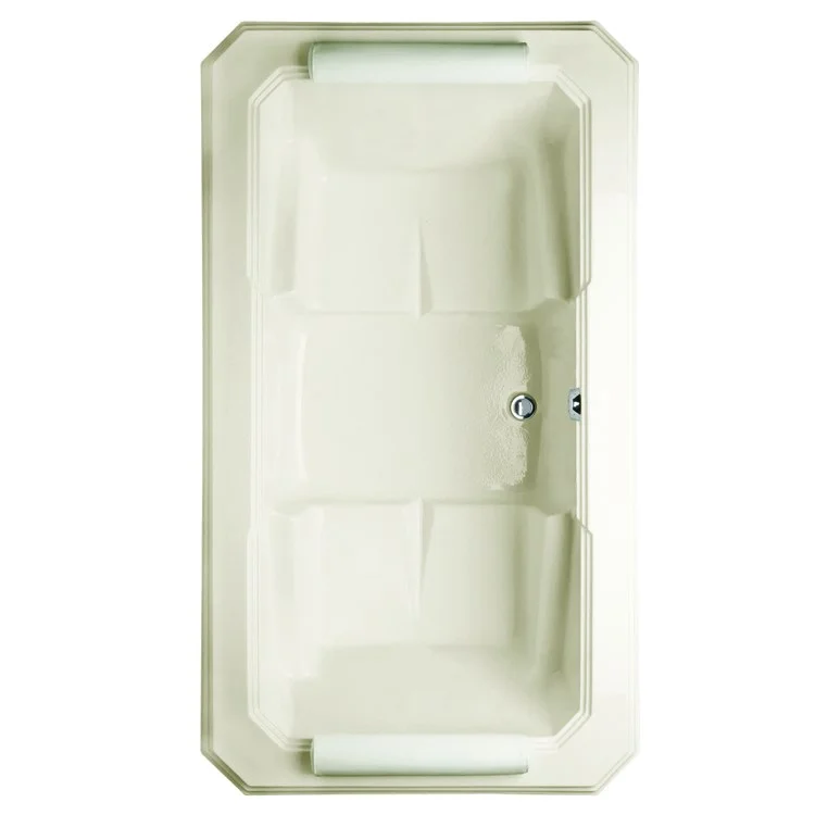 Air Tub Designer Collection Mystique Drop-In Biscuit Rectangle 10 Jet Acrylic 77-1/2 x 43-3/4 x 22-1/4 Inch