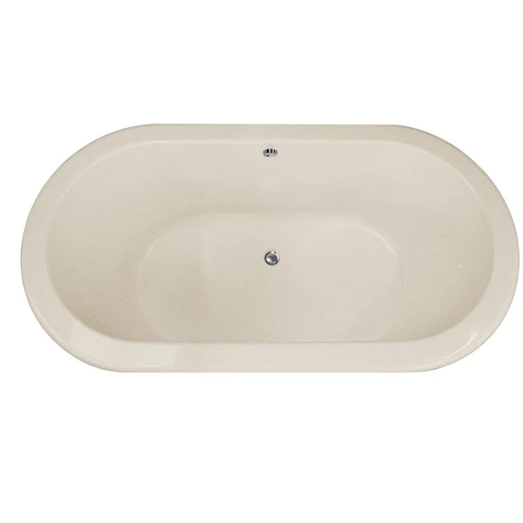 Air Tub Designer Collection Palmer Drop-In Biscuit Oval 8 Jet Acrylic 66 x 36 x 22 Inch