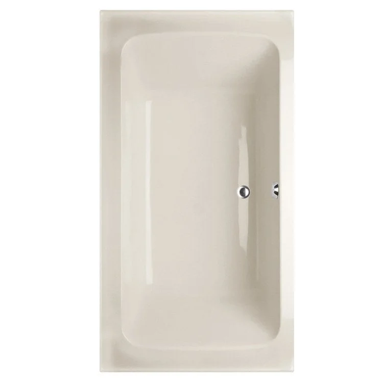 Air Tub Designer Collection Rachael Drop-In Bone Rectangle 6 Jet Acrylic 66 x 36 x 20 Inch