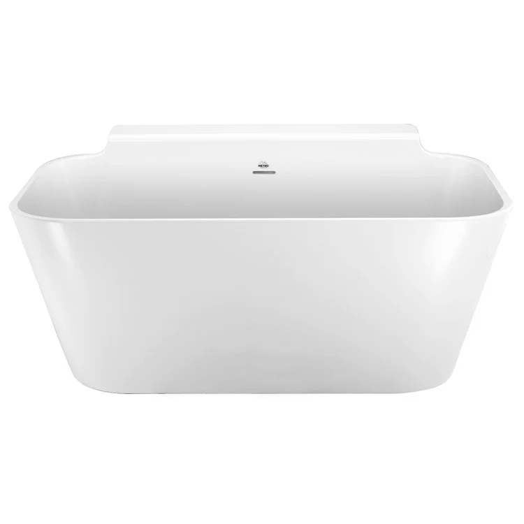 Air Tub Metro Collection Richmond Freestanding White Rectangle Hydroluxe SS 57 x 36 x 24 Inch