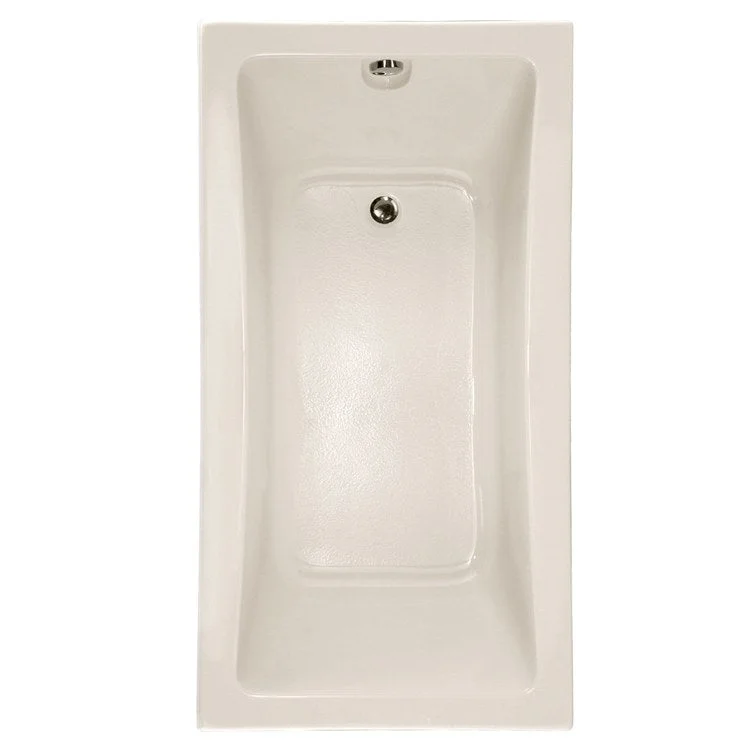 Air Tub Designer Collection Rosemarie Drop-In Biscuit Rectangle 6 Jet Acrylic 60 x 32 x 18-1/2 Inch