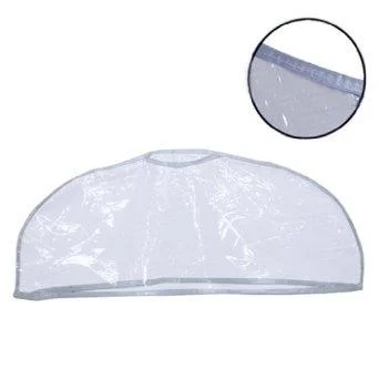 Clear plastic shoulder dust cover. Single