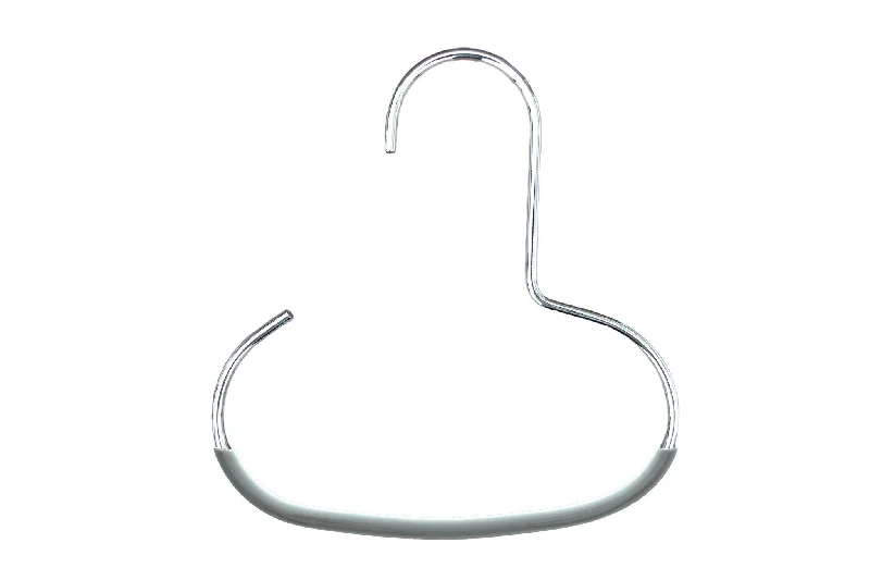 Semi Round Scarf Hook, G-1, Silver