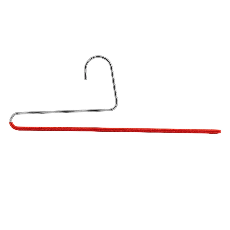 Reverse Trouser Hanger, KH-35U, Single Rod, New Red