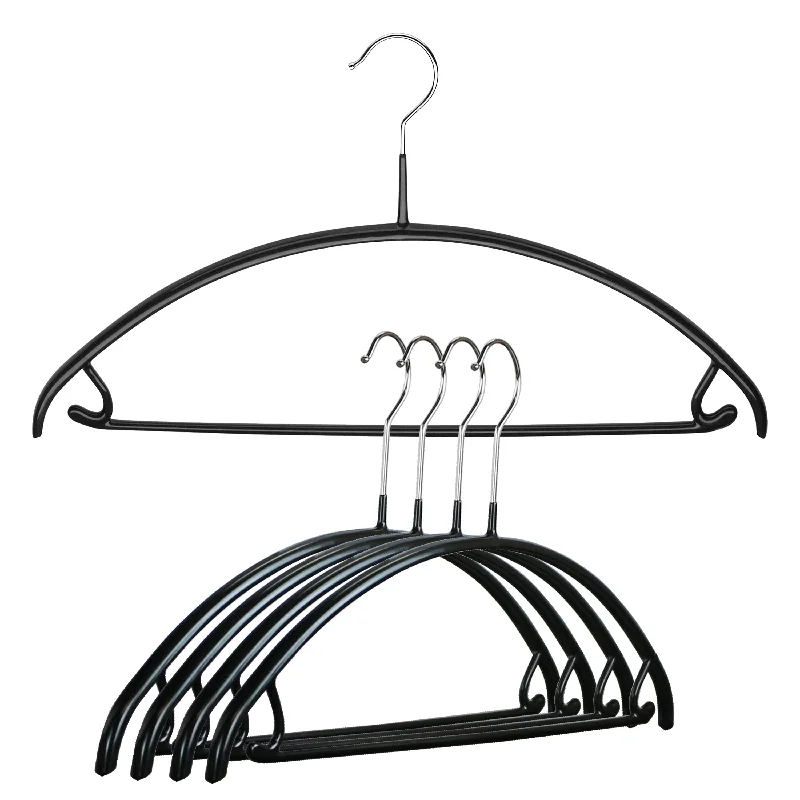 Euro, 42-U, Pant Bar/Skirt Hook Hanger, Black