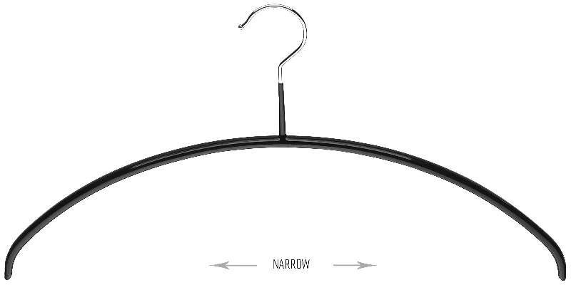 Euro, 36-P, Narrow Hanger, Black