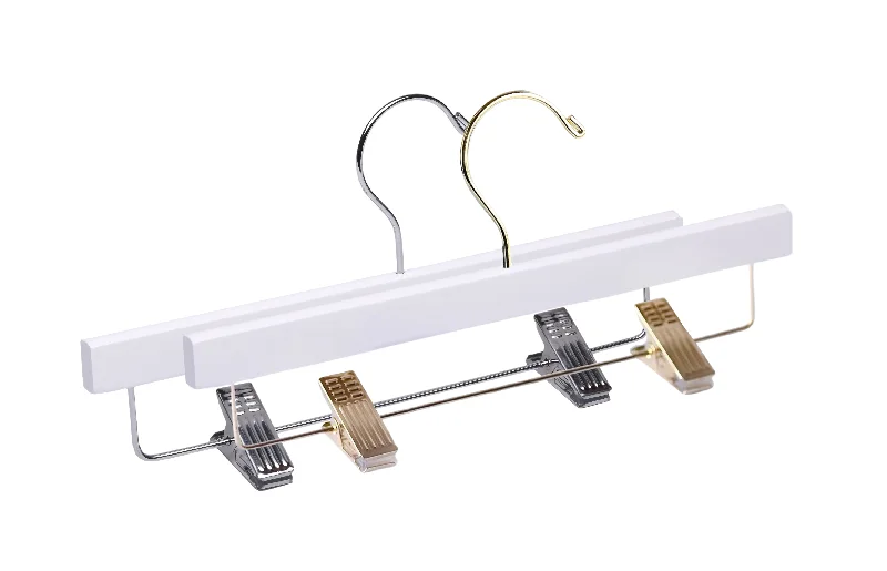 Child & Baby White Wooden Bottom Hangers