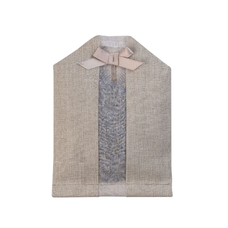 Lavender Hanger Sachet Natural Linen