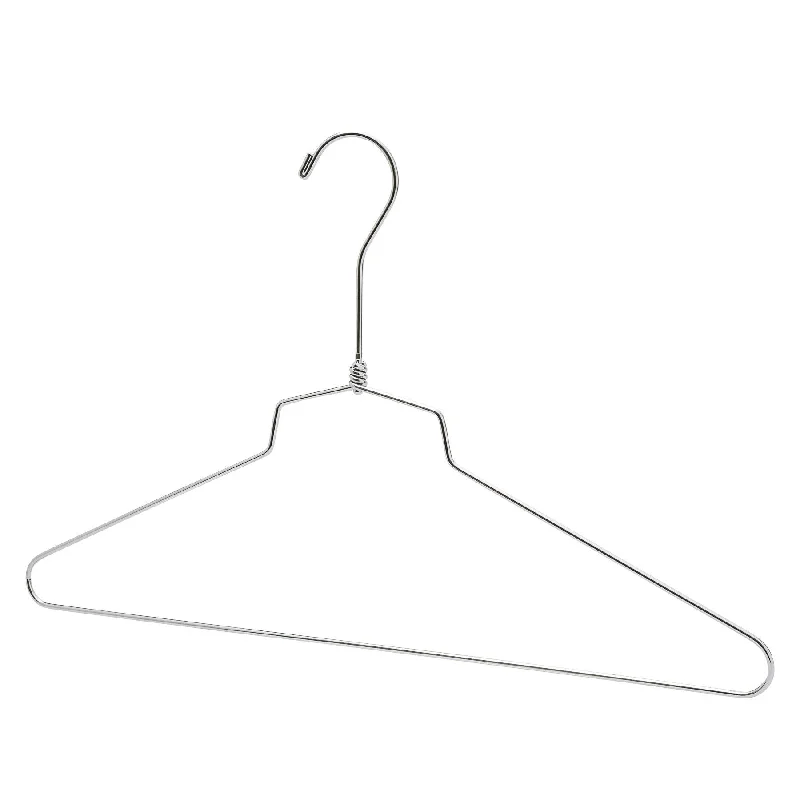 Metal Suit/Clothes Hanger Without Loop - 41CM X 3.5mm Thick - (Sold in Bundles of 25/50/100)