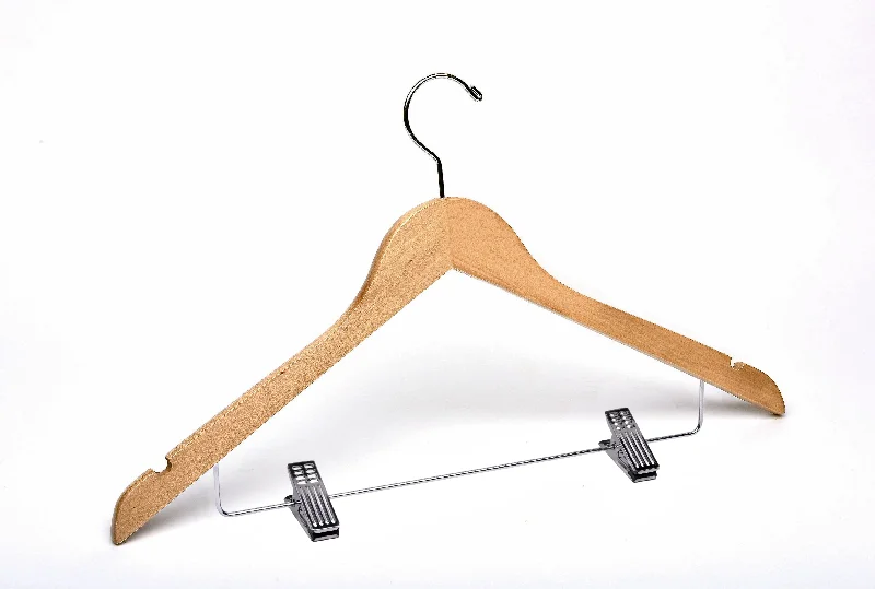 Natural Wooden Combination Hangers