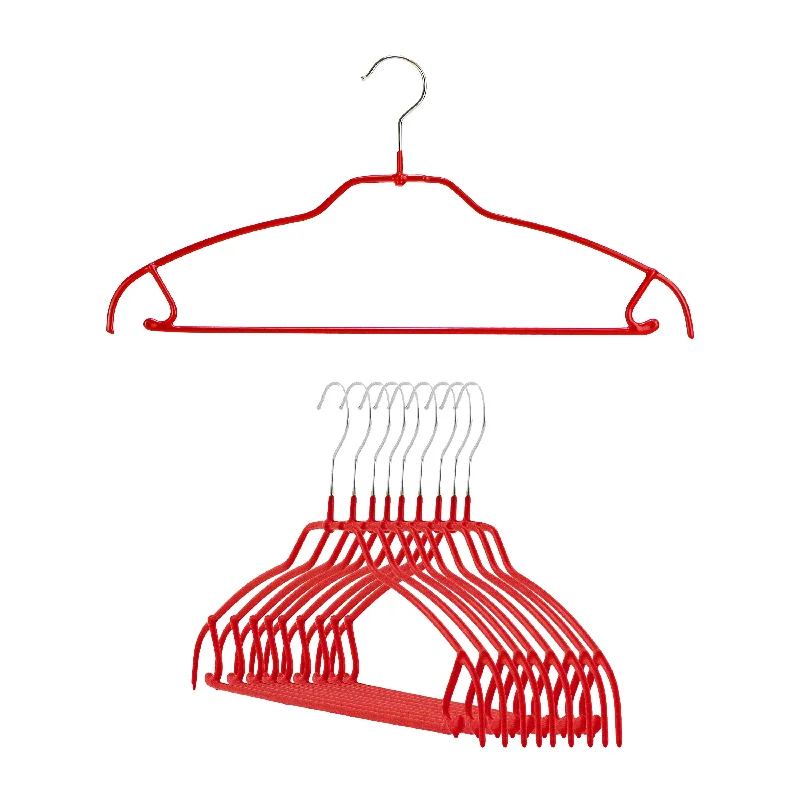 Silhouette Ultra Thin, 42-FTU, Pant Bar/Skirt Hook Hanger, New Red