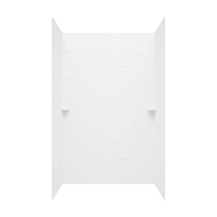 Shower Wall Swanstone Kit Carrara 3 Panels 36 x 36 x 72 Inch