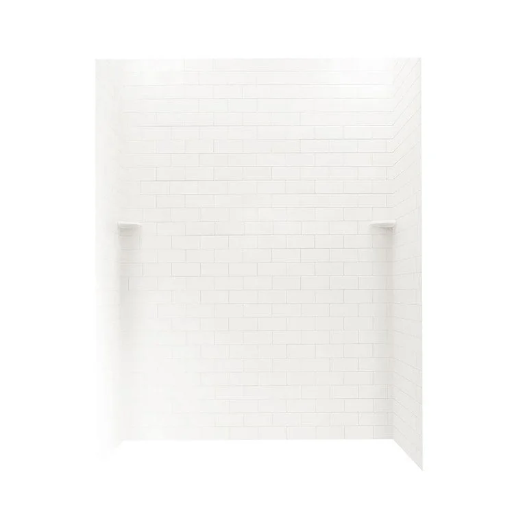 Tub Wall Swanstone Tile Wall Bath Kit 36 x 62 x 72 Inch Pebble Swanstone for Tub Replacement 36x72; 62x72 Inch