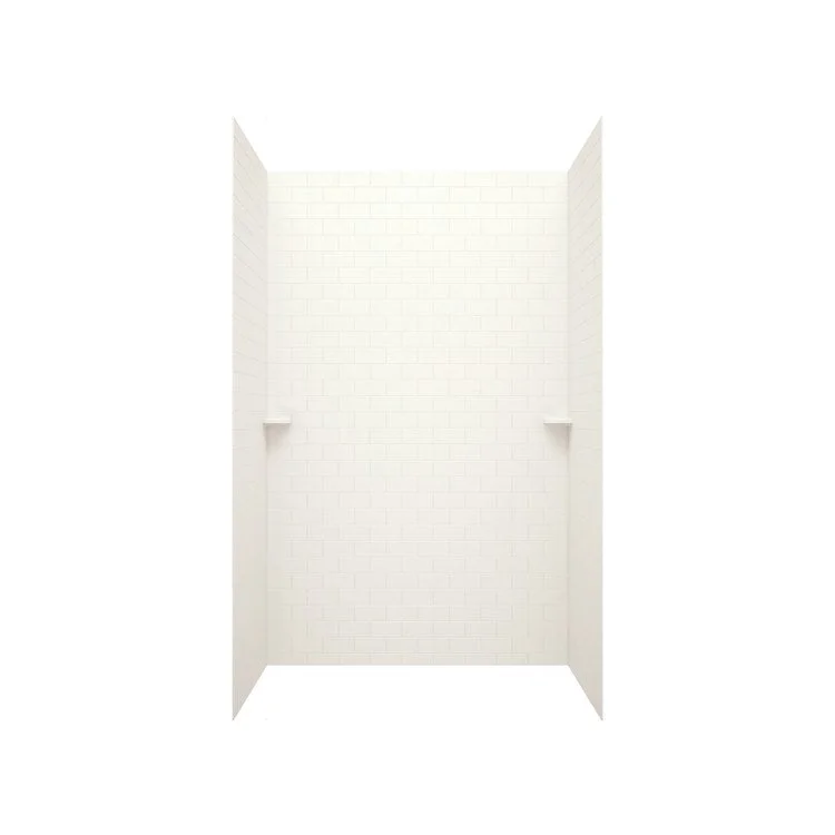 Tub Wall Swanstone Tile Wall Bath Kit 36 x 62 x 96 Inch Bisque Swanstone for Tub Replacement 36x96; 60x96 Inch