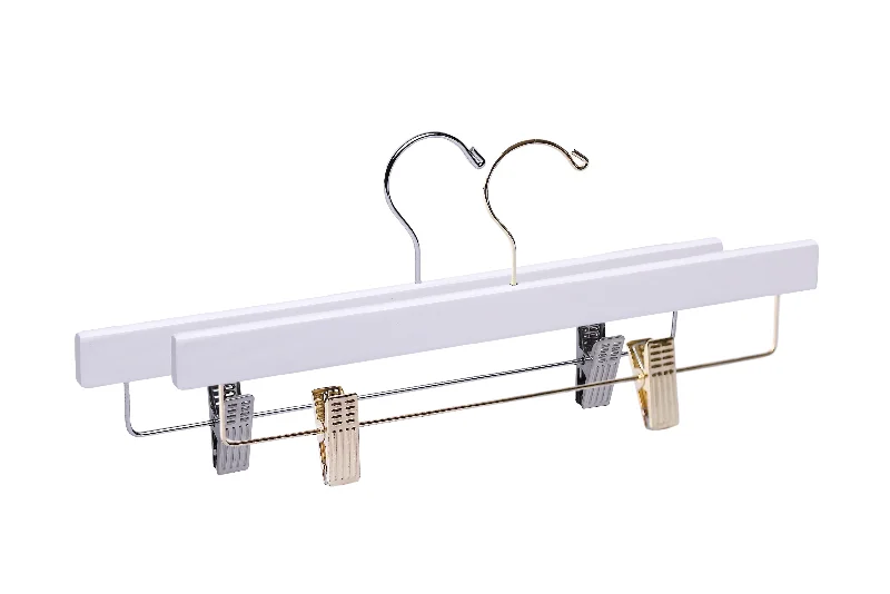 White Wooden Bottom Hangers